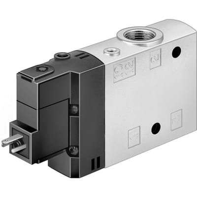 Festo 3/2 NC Monostabiele Lucht Magneetventiel G3/8 2500L/Min - 163165