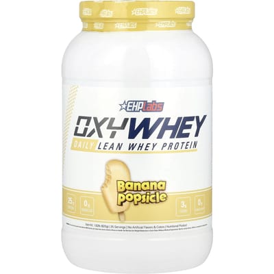 Oxywhey, Protéine de lactosérum quotidienne, Bâtonnet glacé banane, 825G (1.82Lb)
