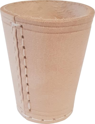 Poker Beker 9cm Leder
