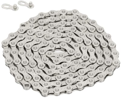 10-Speed Fiets Ketting voor Mountainbike en Vouwfiets - Stalen Ketting, Verstelbare Fietsaccessoires, Geschikt voor Fietsrekken en Opslag