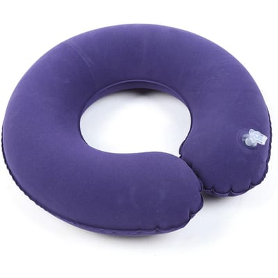 Coussin Gonflable PVC Ergonomique Portable Siège Coussin Tapis avec Gonfleur
