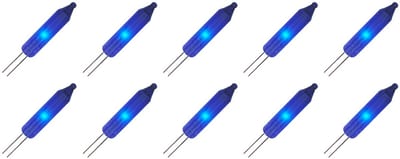 OE Lightning Reserve Kerstlampjes - 10 stuks - Zonder Fitting - 2.5V/0.425W - Blauw Licht