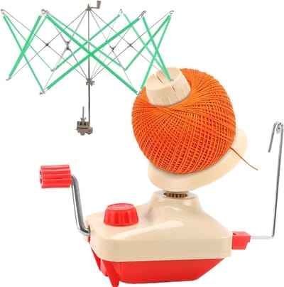 Yarn wrapper en snel sluiting, garenclasp en spinner combinatie, brei- en haakaccessoires set voor wol en garenbeheer