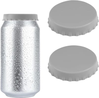 Siliconen deksels voor drankblikjes, herbruikbare sluitingen voor blikjes, ideaal voor bier en frisdrank