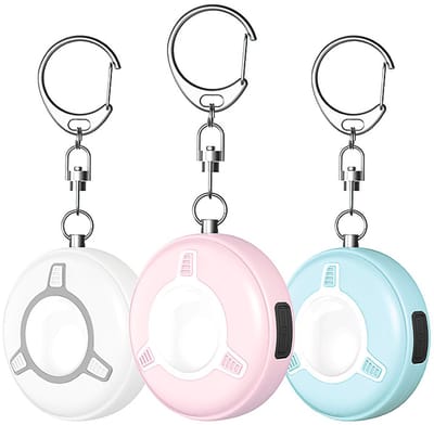 Veiligheidsalarm voor Vrouwen – 130dB – Oplaadbaar USB-C – LED & Karabijnhaak – Laag Batterij Alert – Zelfverdediging – Roze - Zelfverdediging Sleutelhanger - Persoonlijke Bescherming