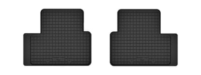 Wielganizator - Achterste Rubber Matten - Opel Agila B - Hatchback (2008-2014) - Vloerrand 1,5 cm