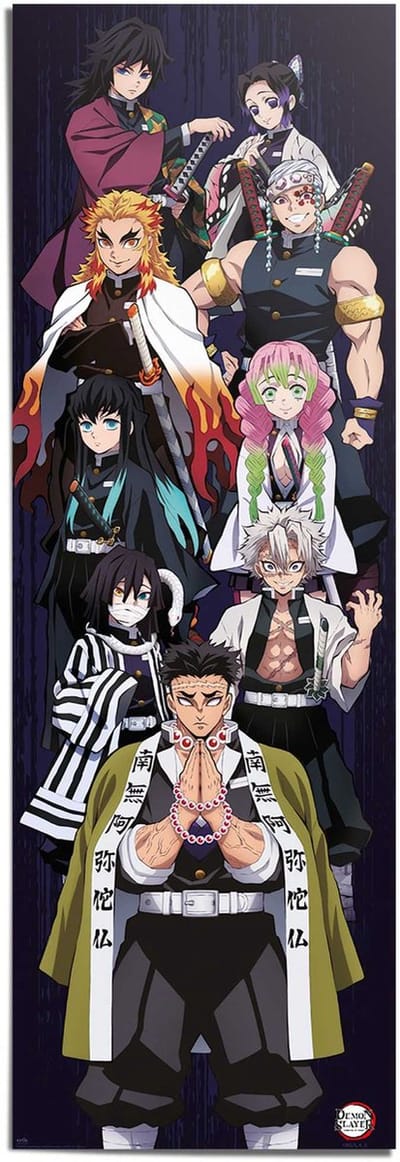 Poster Demon Slayer - 158 x 53 - Papier - REINDERS