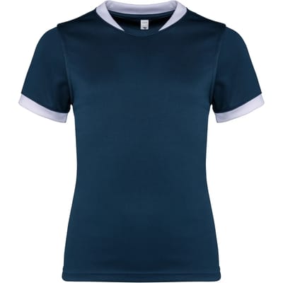 PROACT® Kinder rugbyshirt met korte mouwen PA4028 - Sporty Navy - 10/12 years (10/12 ans)