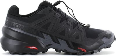 Salomon Speedcross 6 - Heren Trail-Running Schoenen Hardloopschoenen Zwart 417379 , Maat: EU 40 UK 6.5