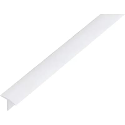 Alberts 485269 T-profiel | kunststof, wit | 1000 x 25 x 18 mm