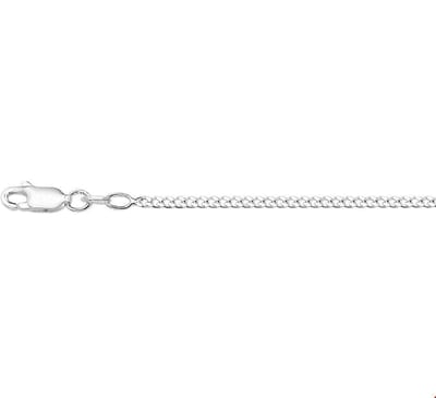 Zilveren Collier gourmet 2 1005324 38 cm