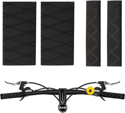 Universele Antislip Motorhandgrepen met Remhoes - 4 Stuks voor Motorcross
