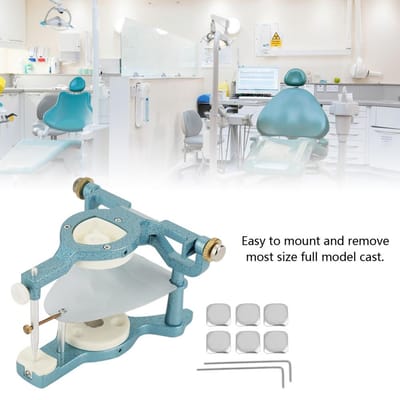 9 in 1 Tandtechnisch Laboratorium Groot Formaat Volledige Mond Verstelbare Magnetische Articulator Apparatuur