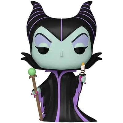 Doornroosje 65ste verjaardag pop! disney vinyl maleficent met/kaars collectible beeldje Funko