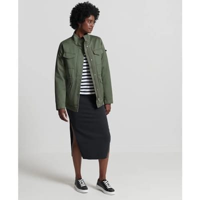 Superdry Studios 3in1 M65 Jas Groen M Vrouw