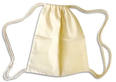 Graine Creative katoenen tas - creatieve knutsel tas 26x31cm multicolor.