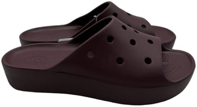 Crocs Classic Platform Slide Dark Cherry Rood Maat 42/43 US W11