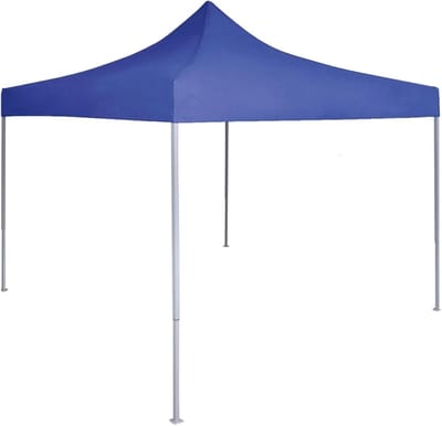 Opvouwbaar Paviljoen - Partytent Tuin - Buitenfeesten Organiseren - Waterafstotend Dak - 2 x 2 Meter - Blauw