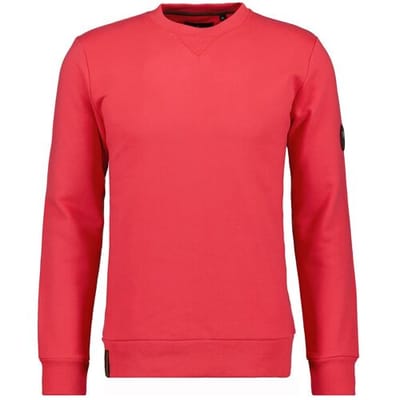 Ragman Trui Sweat Round Neck Rood / male