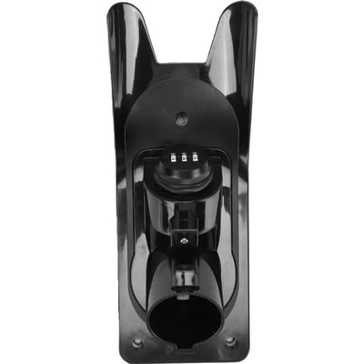 EV Laadstationhouder Wandmontage met Cijferslot Anti-diefstal Oplaadkabelhanger voor Elektrische Auto voor SAE J1772 Type 1 black