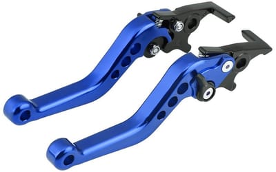 Dailygoods - CNC Aluminium Dubbele Schijfremhendel voor Motorfiets