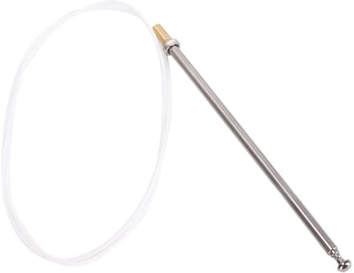 Dailygoods- Autoradio Antenne Waterdicht - Sterke Signaalontvangst - Roestvrij Staal - Eenvoudige Installatie - Compatibel met W140/W124/W202 - Geschikt voor 1992 tot 2002 Modellen - Radioantenne