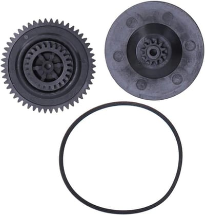 Tandwielriem Set - Reserveonderdelen - CD VCD Reparatie - Hoge Kwaliteit Materiaal - 2 Versnellingen 1 Riem - Zwart