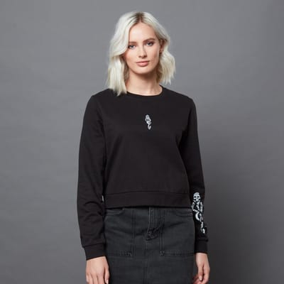 Harry Potter Dark Arts The Dark Mark Tattoo cropped sweatshirt - Zwart - XS