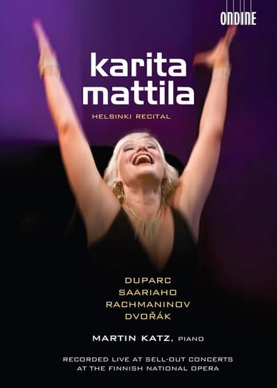 Karita Mattila & Ilmo Ranta - Helsinki Recital (2 DVD)