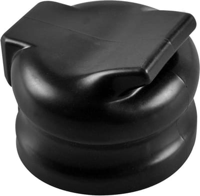 ProPlus Universele hoes voor stekkerdoos - Beschermt tegen vuil en vocht - Zwart - Ø 79 x 68 mm