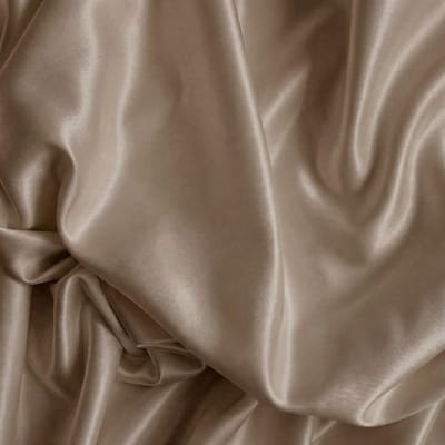 Kayori Saya Hoeslaken Katoensatijn - 90x200cm - Matrasdikte 35cm - Luxe & Zacht - Biologisch Katoen - Taupe - 90x200 - Eenpersoons - Biologisch Katoen - Taupe
