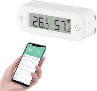Digitale Hygrometer en Thermometer met Wifi en Alarm voor Binnen
