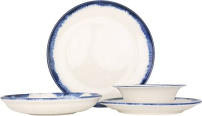 Kütahya Porselen Serviesset (Medium) - Azure - 24 delig - 6 persoons - Porselein
