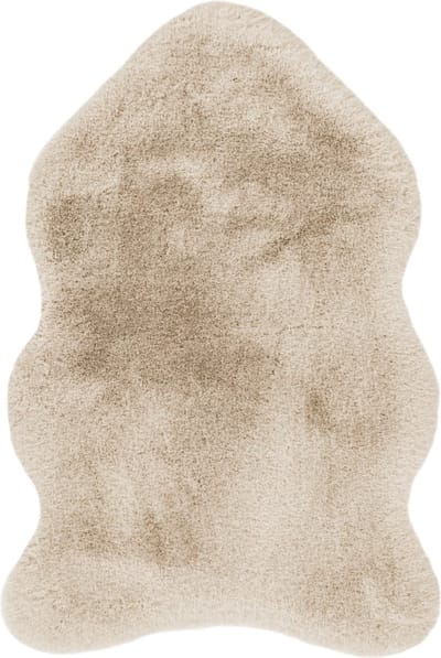 Heaven Shape - vloerkleed - Superzacht - Hoogpolig - schapenvacht - Imitatievacht - Fluffy Vacht - 60x90 cm beige