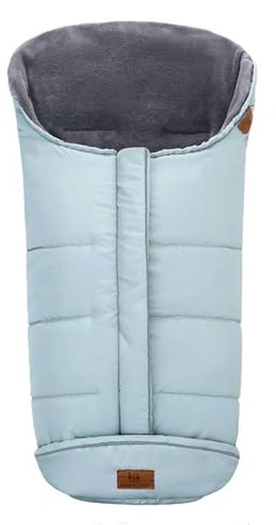 Voetenzak voor Kinderwagens, Autostoelen en Cots | Verwijderbare Waterdichte Anti Slip Fleece Baby Slaapzak in Lichtgroen