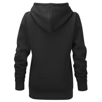 Russell Dames/Dames Authentic Hoodie (Zwart)