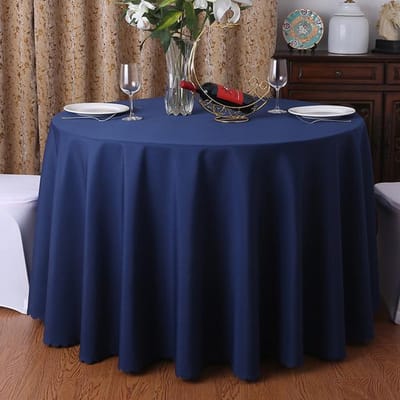 Tafelkleed Restaurant Tafelkleed Hotel Banket Ronde Tafel Wit Wasbaar Vuile Oliebestendig Tafelkleed Circle 1.6m