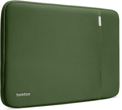 Tomtoc Defender-A13-hoes voor MacBook Pro/Air 14" - Groen