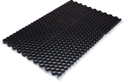BERA Grindmat Gravel Fix Pro - ca. 120x80 cm - 0,9m² - Zwart
