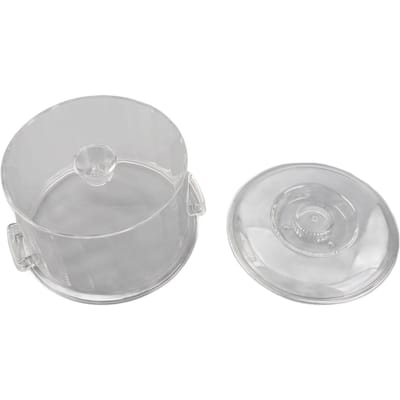 Tambour de polissage en plastique pour polisseuse magnétique, accessoire, outils de bijouterie gray