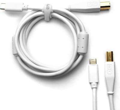 DJ TECHTOOLS DJTT USB-C Chroma Cable White 1,5m, gerader Stecker - Kabel voor DJs