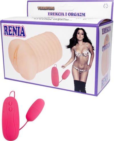 Bossoftoys - Renia - zware pussy Masturbator -650 gram -  Vibrating - Vagina - 26-00007