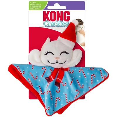 Kattenspeelgoed Kong Holiday Crackles Santa Kitty