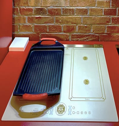 KAISER inbow inductiekookplaat KCT 6745 ElfAD+Grillplaat, 60 cm, Art Deco, Kookplaat, Inductie vrije zone