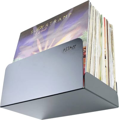Wandhouder voor Grammofoonplaten - Stijlvol en Veilig - 32 x 20 x 15 cm