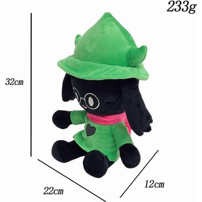 Kawaii Pixel Game Deltarune Serie 32cm Knuffel Schattige Cartoon Rol Ralsei Creativiteit Prachtig Pluche Speelgoed Verjaardagscadeau 32CM