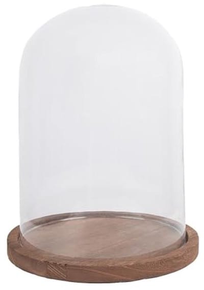 Glazen bel Ø 23 cm - Decoratieve glazen klok