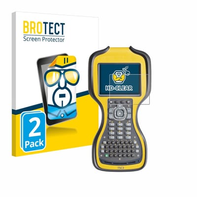 BROTECT - Screenprotector voor Trimble TSC3 - Folie Beschermfolie transparant 2 Stuks