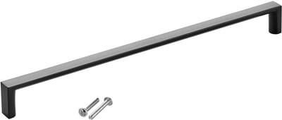 SOTECH meubelgreep BLACKLINE XI BA 256 mm mat zwart (lengte 263 mm, breedte 12 mm, hoogte 27 mm) kastdeurgreep van aluminium