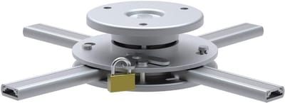 Plafondhouder Beamer - Projectorbeugel - Thuisbioscoop Inrichting - Verstelbare Kop - 33x32x5 cm